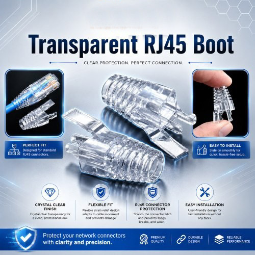 RJ45 Boot Cap Transparent price in bangladesh